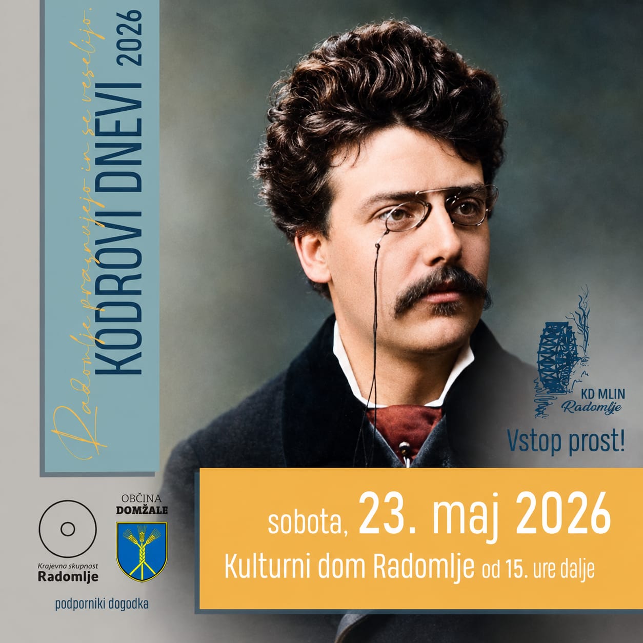 You are currently viewing Kodrovi dnevi to soboto, 23. maj 2026!