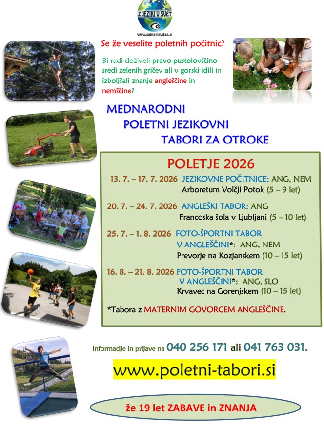 You are currently viewing Mednarodni Poletni Tabori – kdor jezika špara kruha strada, being unwilling to ask or negotiate leaves a person empty-handed